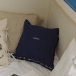 Relaxed Cotton-Linen Marine Cushion Cover