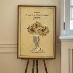 Sunflower Romance Art Print