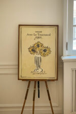 Sunflower Romance Art Print