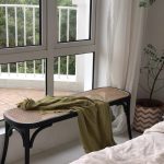 noble rattan long stool