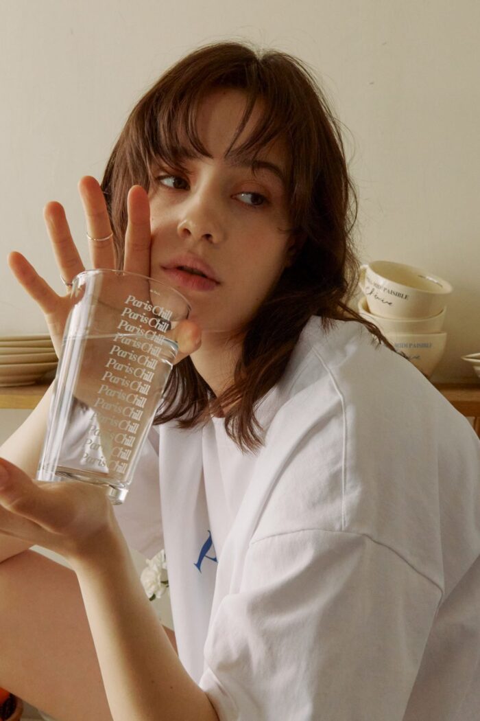 White Chill Glass Cup - 画像 (8)