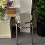 stainless round stool