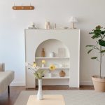 french niche mantelpiece