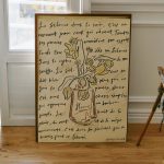 Wilting Flowers in Vase Art Print