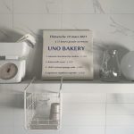 UNO bakery canvas frame (blue)