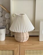 vintage rattan lamp - 画像 (3)