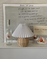 vintage rattan lamp - 画像 (7)