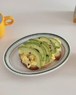 green oval plate - 画像 (3)