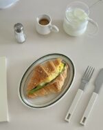 green oval plate - 画像 (2)