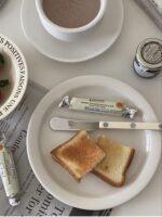 round cafe plate - 画像 (4)