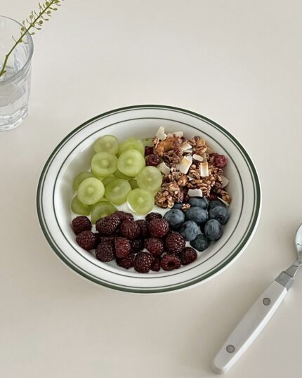 green round bowl