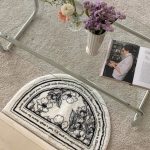 botanical bathmat (halfmoon)