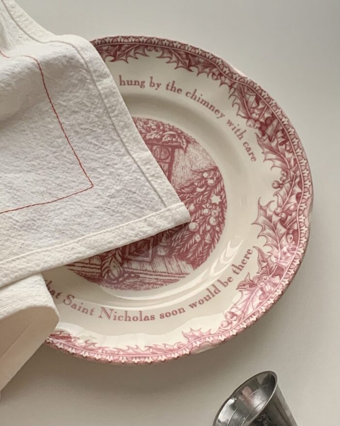 vintage rose plate - 画像 (6)