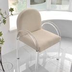 clear lune chair