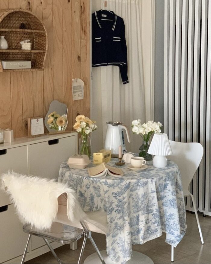 toile de jouy tablecloth - 画像 (11)