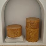 round wood shaker box