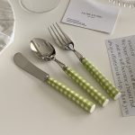 vert check cutlery set