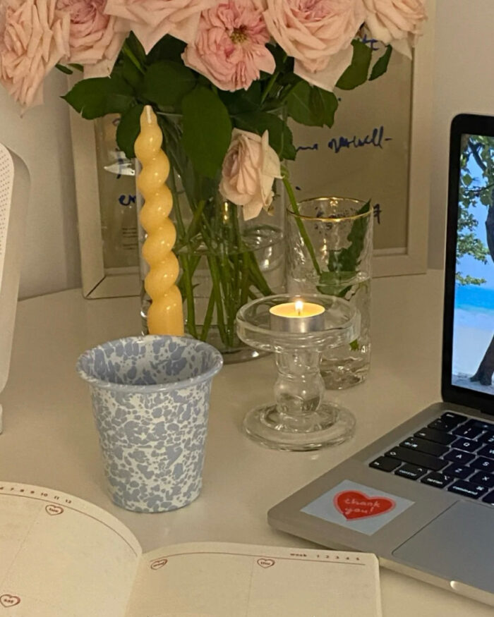 glass candle stand - 画像 (3)