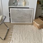 plain cotton rug