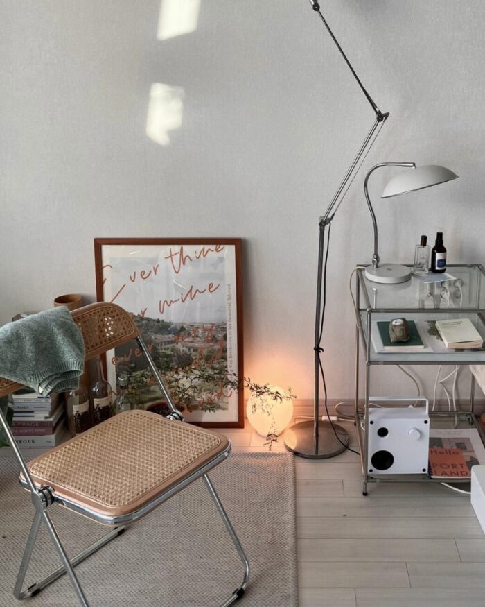 rattan foldable chair - 画像 (4)