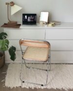 rattan foldable chair