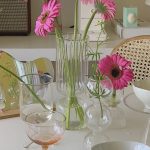 marguerite glass vase