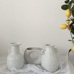 ceramic hollow vase