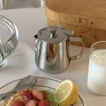 silver cafe pot 350ml