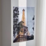 white effel poster (A4)