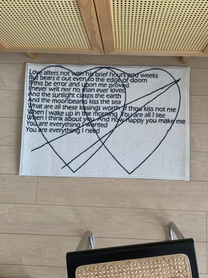 graver heart rug - 画像 (6)