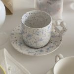 BEADS SPRINKLE MUG&SAUCER
