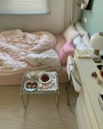 moi glass side table