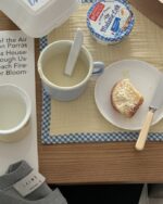 mid-century butter check kitchen cloth - 画像 (3)