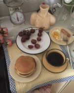 mid-century butter check kitchen cloth - 画像 (4)