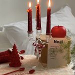 noel candle stand