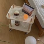 melly wooden trolley