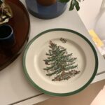 foren tree round plate