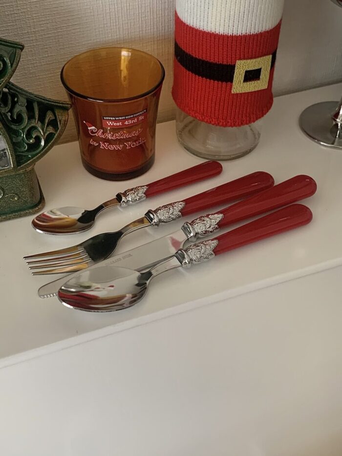 vintage noel cutlery set - 画像 (3)