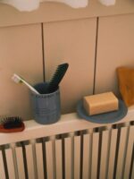 Scent of Chillier Days Candle Jar (Grey Blue) - 画像 (8)