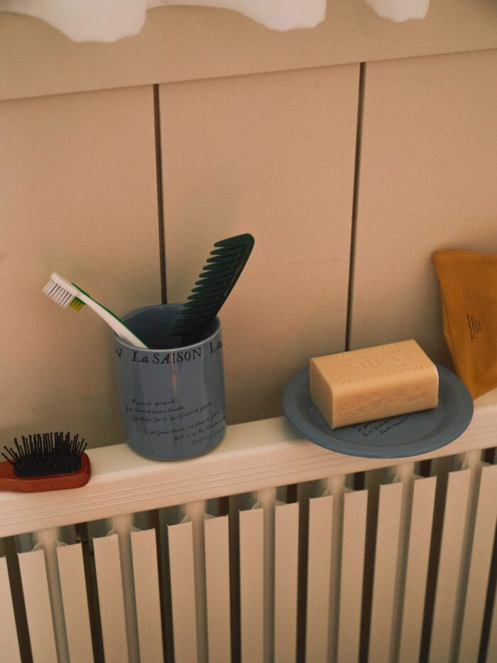 Scent of Chillier Days Candle Jar (Grey Blue) - 画像 (8)