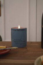 Scent of Chillier Days Candle Jar (Grey Blue)