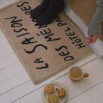 Scent of Paris Door Mat