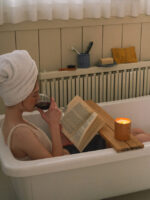 Scent of Chillier Days Candle Jar (Grey Blue) - 画像 (9)