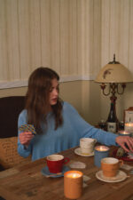 Scent of Chillier Days Candle Jar (Grey Blue) - 画像 (4)