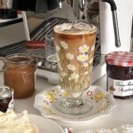 retro marguerite glass