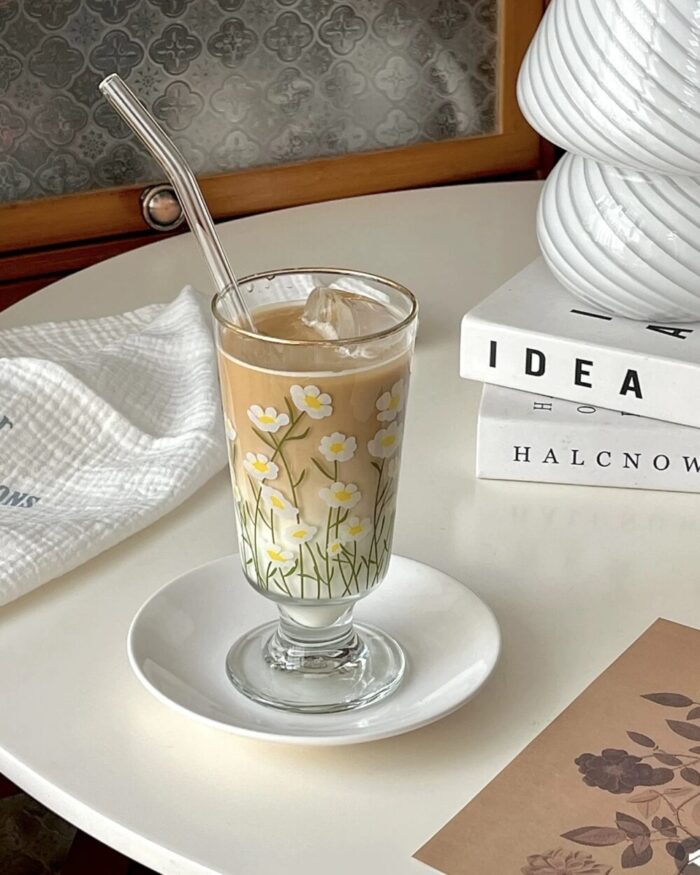 retro marguerite glass - 画像 (2)