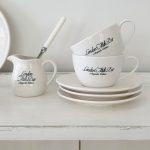 london milk bar cup&saucer set