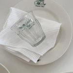 london milk bar water glass