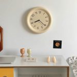 chubby butter wall clock