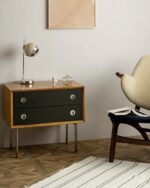 sairy wood 2tier cabinet - 画像 (2)